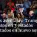 Harris aventaja a Trump por 4 puntos en 3 estados disputados en nuevo sondeo