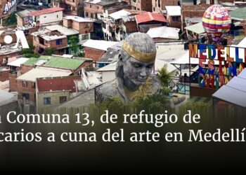 La Comuna 13, de refugio de sicarios a cuna del arte en Medellín