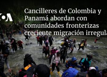 Cancilleres de Colombia y Panamá abordan con comunidades fronterizas creciente migración irregular