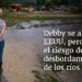 Debby se aleja de EEUU, pero sigue el riesgo de desbordamiento de los ríos