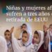Niñas y mujeres afganas sufren a tres años de la retirada de EEUU
