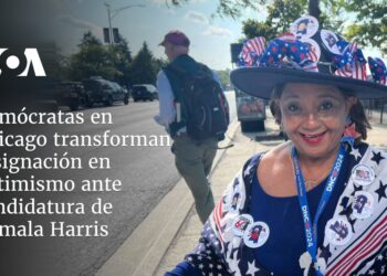 Demócratas en Chicago transforman resignación en optimismo ante candidatura de Kamala Harris