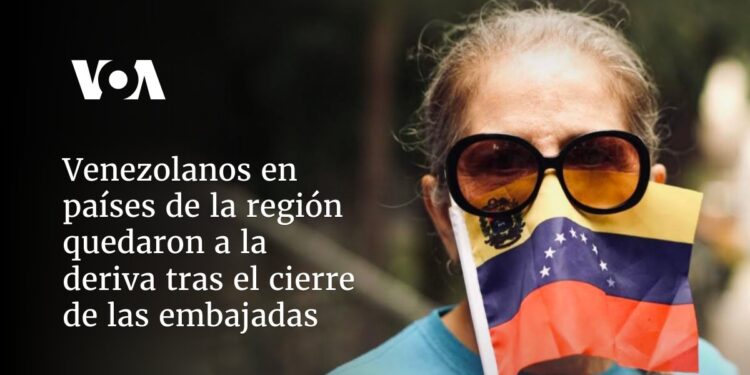 Venezolanos en países de la región quedaron a la deriva tras el cierre de embajadas