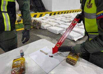 GNB incauta tres toneladas de coc*ína que iban a ser transportadas en un avión de Conviasa