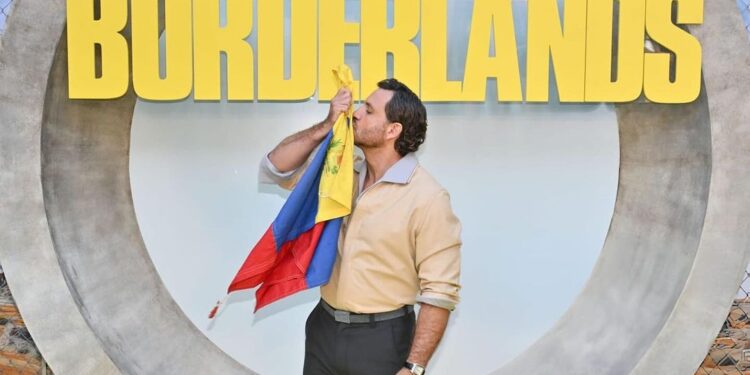 Édgar Ramírez alzó la bandera de Venezuela en el estreno de Borderlands