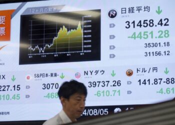 El Nikkei japonés sufre la mayor caída desde el ‘Lunes Negro’ de 1987