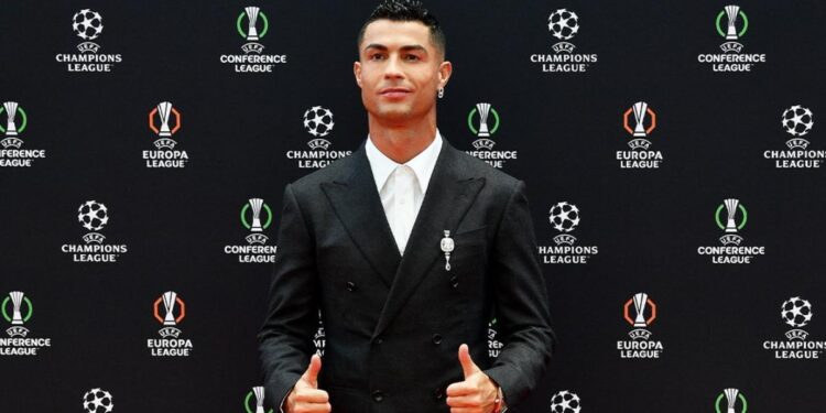 Cristiano Ronaldo, galardonado como máximo goleador histórico de la UEFA Champions League