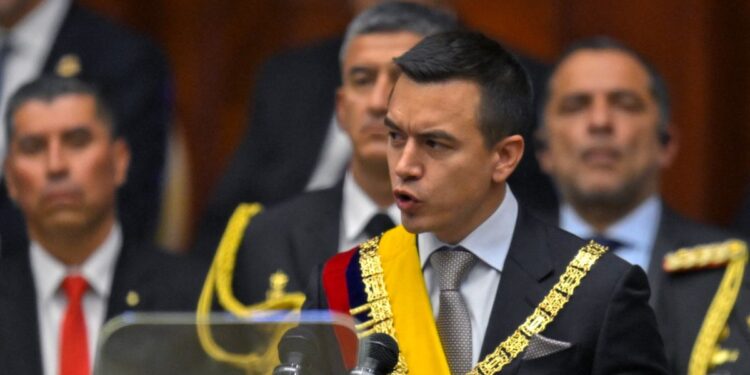 Daniel Noboa es designado por su partido para la reelección presidencial