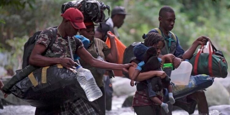 Paso de migrantes por el Darién disminuye más del 50% en agosto