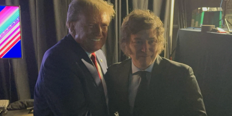 Donald Trump elogió la política económica de Javier Milei: “Está haciendo un gran trabajo”