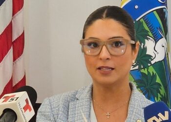 Alcaldesa de Doral llama a la unidad hasta el final, por Venezuela