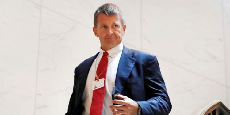 Erik Prince exige a Biden aumentar recompensas para poner fin al régimen de Maduro