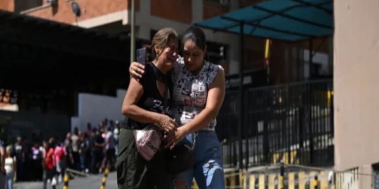 Mayoría de los detenidos en Venezuela tiene en promedio 20 años