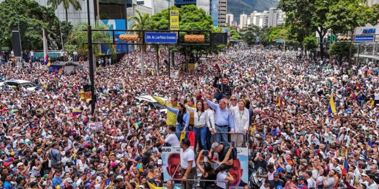 Oposición de Venezuela tiene más del 80% de las actas electorales que ratifican su victoria