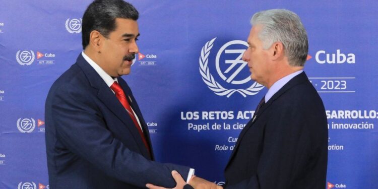 Díaz-Canel desinforma y llama fascista al pueblo venezolano