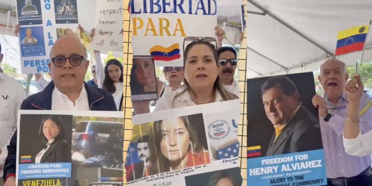 Exigen cese de detenciones y persecución de dirigentes opositores