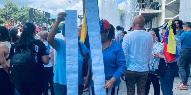 Le decimos a la dictadura que muestre las actas