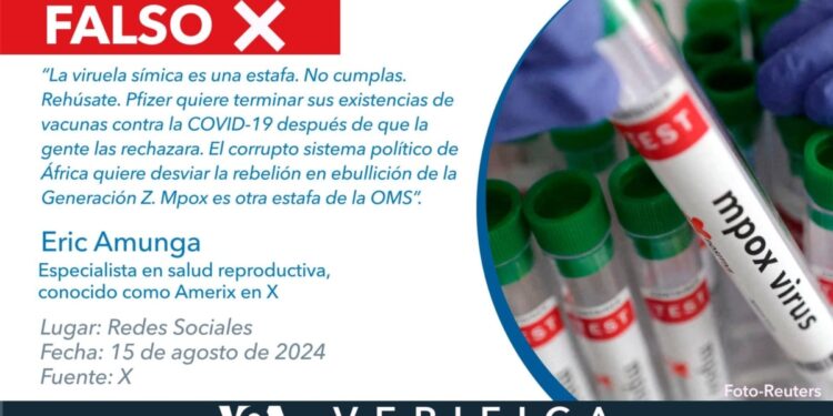 Mpox no es un engaño, tampoco está relacionado con la vacuna contra el COVID-19