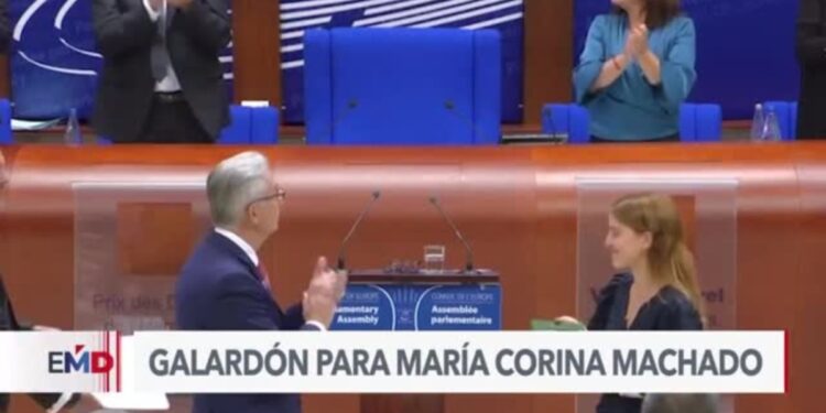 María Corina Machado gana premio Václav Havel de derechos humanos