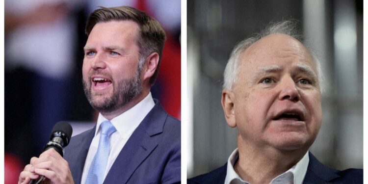 Qué ver en el debate vicepresidencial entre JD Vance y Tim Walz