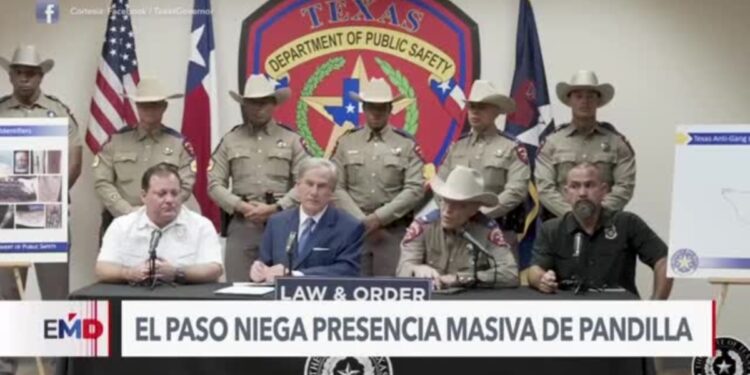 El Paso niega ser zona cero de lucha contra el Tren de Aragua