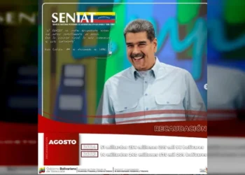 SENIAT recaudó más de 51 millardos de bolívares en el mes de agosto