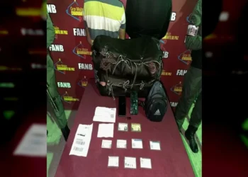 Más de 17 kilos de cocaína fueron incautados por efectivos de la Guardia Nacional Bolivariana en Aragua