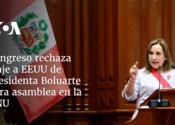 Congreso rechaza viaje a EEUU de presidenta Boluarte para asamblea en la ONU