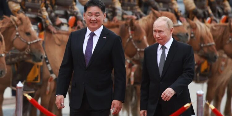 Putin arribó a Mongolia a pesar de la orden de arresto emitida por la CPI
