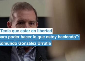 "Tenía que estar en libertad para poder hacer lo que estoy haciendo": Edmundo González