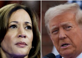 Donald Trump rechaza enfrentarse a su rival política, Kamala Harris, en un segundo debate