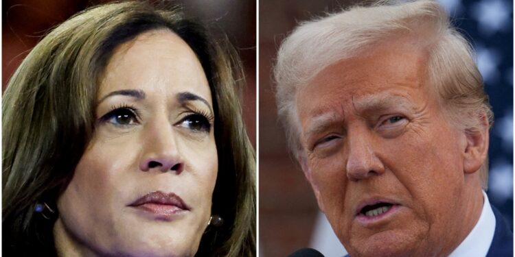 Donald Trump rechaza enfrentarse a su rival política, Kamala Harris, en un segundo debate