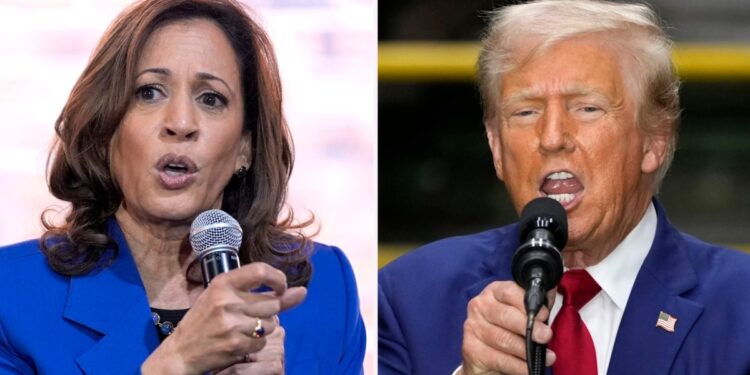 En discursos enfrentados, Harris promueve el capitalismo mientras Trump se adentra en el populismo