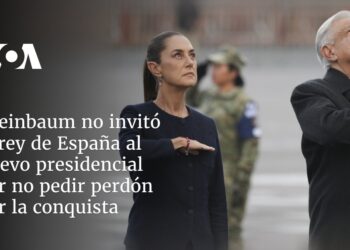 Sheinbaum no invita al rey de España a su inauguración por no pedir perdón por la conquista