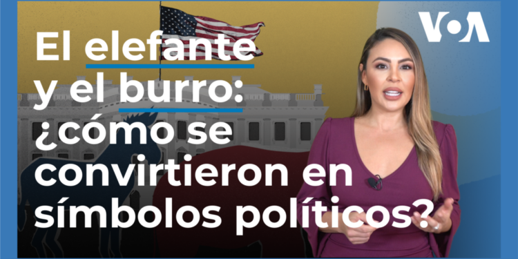 ¿Cómo se convirtieron en símbolos del Partido Republicano y Demócrata?