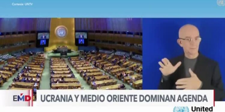 Ucrania y el Oriente Medio dominan agenda en Asamblea General de la ONU
