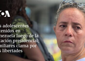 Familiares de adolescentes encarcelados en Venezuela tras elecciones claman por sus libertades