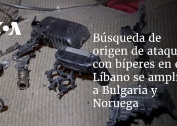 Búsqueda de origen de ataque con bíperes en el Líbano se amplía a Bulgaria y Noruega
