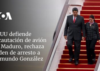 EEUU defiende incautación de avión de Maduro, rechaza orden de arresto a Edmundo González