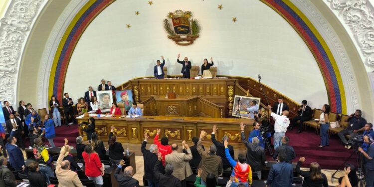 AN chavista calificó como una «grosera intromisión» el reconocimiento del Parlamento Europeo a Edmundo González