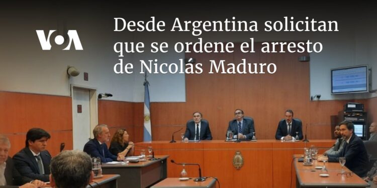 Desde Argentina solicitan que se ordene el arresto de Nicolás Maduro