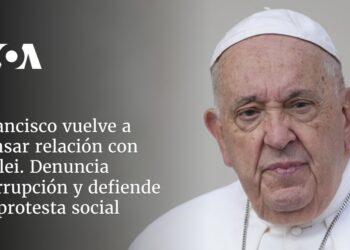 Francisco vuelve a tensar relación con Milei. Denuncia corrupción y defiende la protesta social
