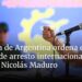 Justicia argentina ordena emitir orden de arresto internacional contra Nicolás Maduro