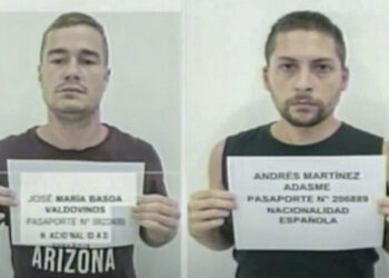 Venezuela confirma la identidad y los cargos de los españoles detenidos