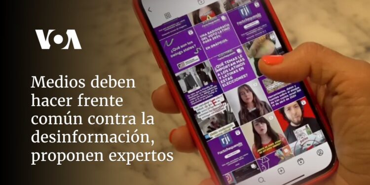 Los medios deben hacer frente común contra la desinformación, proponen expertos