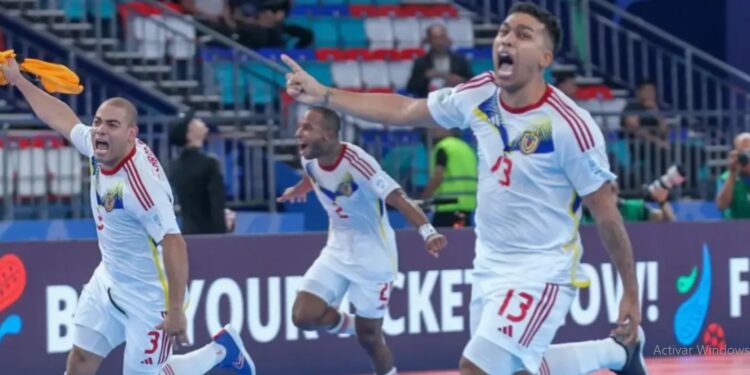 Vinotinto Futsal eliminó a España del Mundial y pasó a cuartos