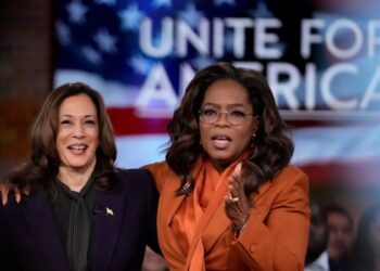 Harris busca el impulso de Oprah como parte de su estrategia de medios digitales