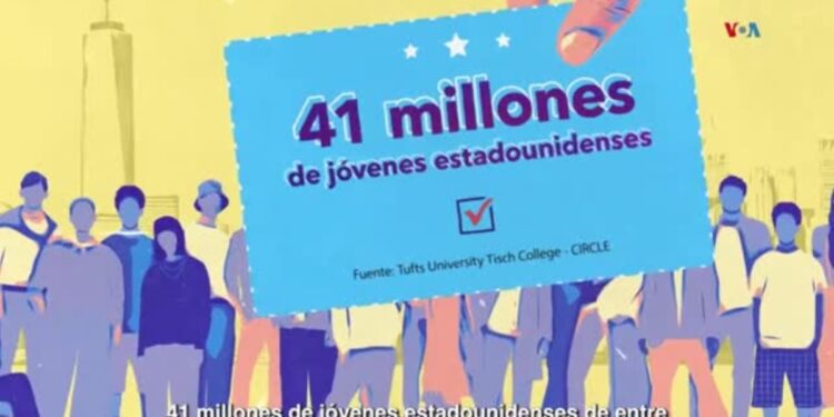 41 millones de jóvenes podrán votar en las elecciones presidenciales de EEUU