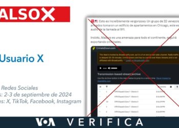 Falso que 32 venezolanos armados se hayan apoderado de un edificio en Chicago