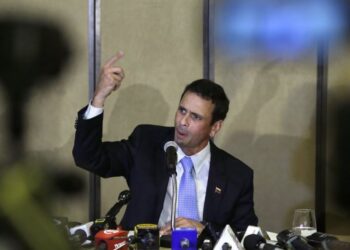 Opositor Henrique Capriles renuncia a la directiva de Primero Justicia